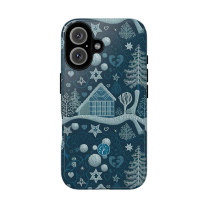 Winter Wonderland Pattern Tough Phone Case
