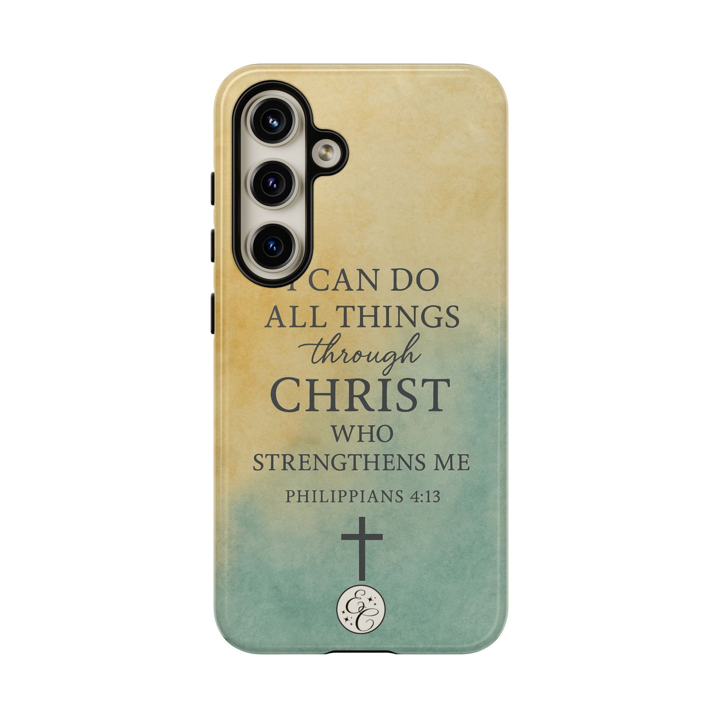 Philippians 4:13 Tough Phone Case