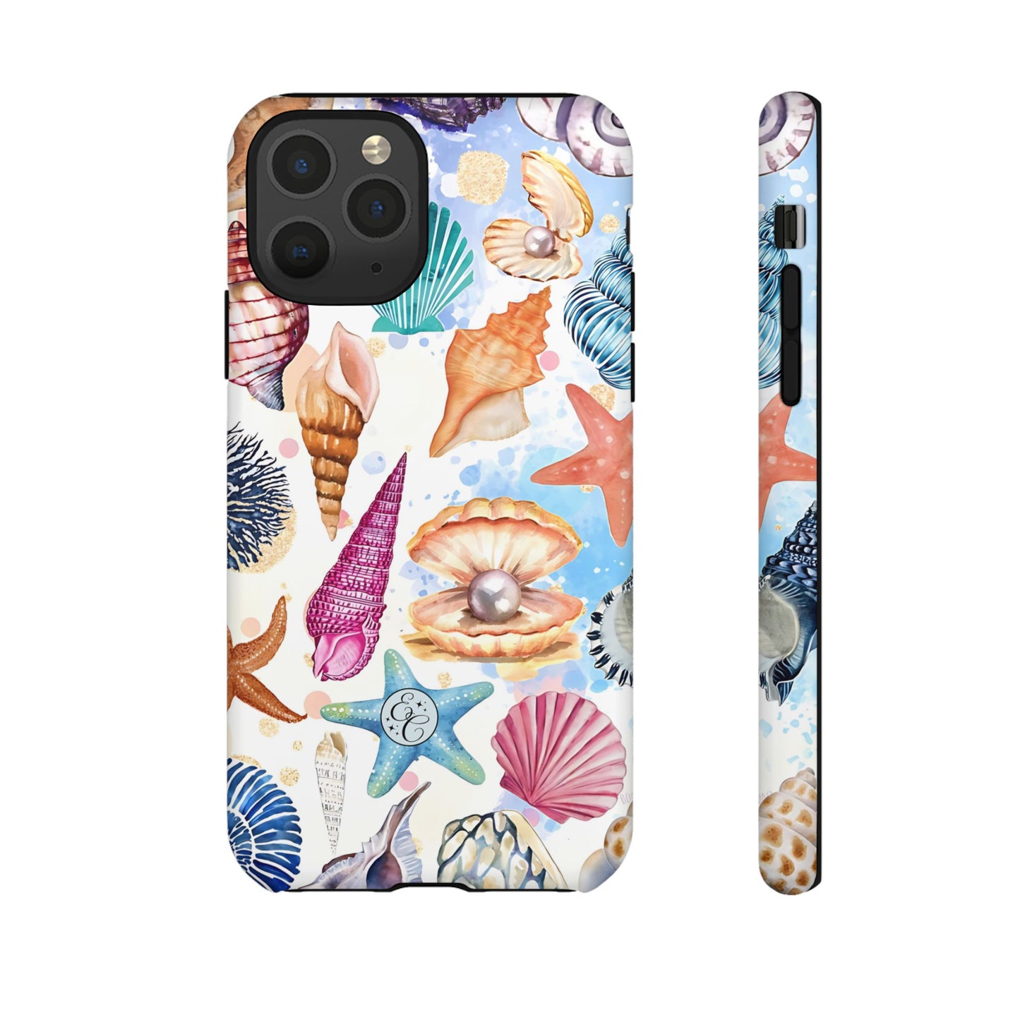 Colorful Sea Shells Tough Phone Case