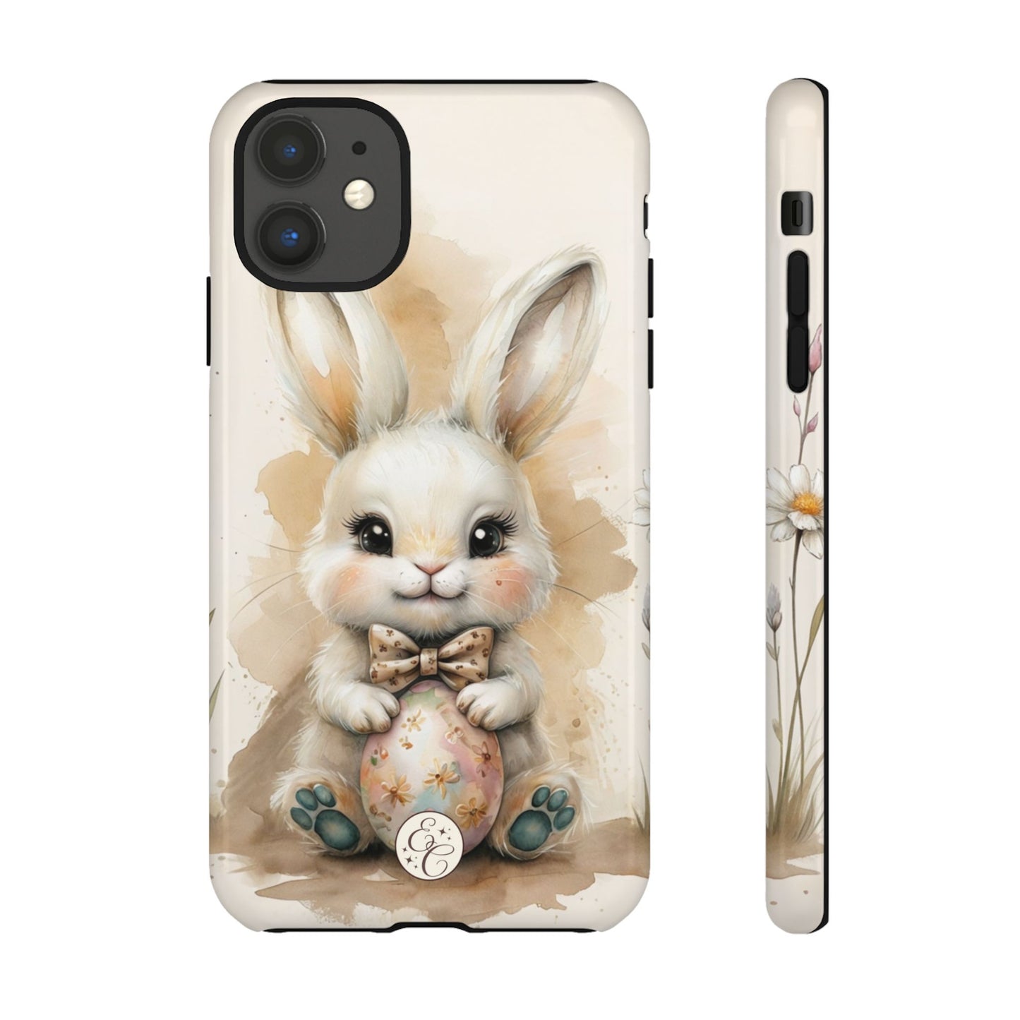 Bunny & Easter Egg Tough Phone Case