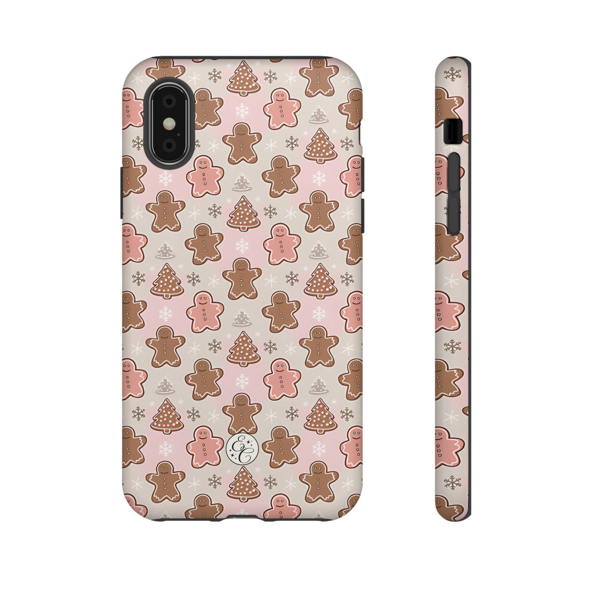 Gingerbread Men & Xmas Tree Pattern Phone Case