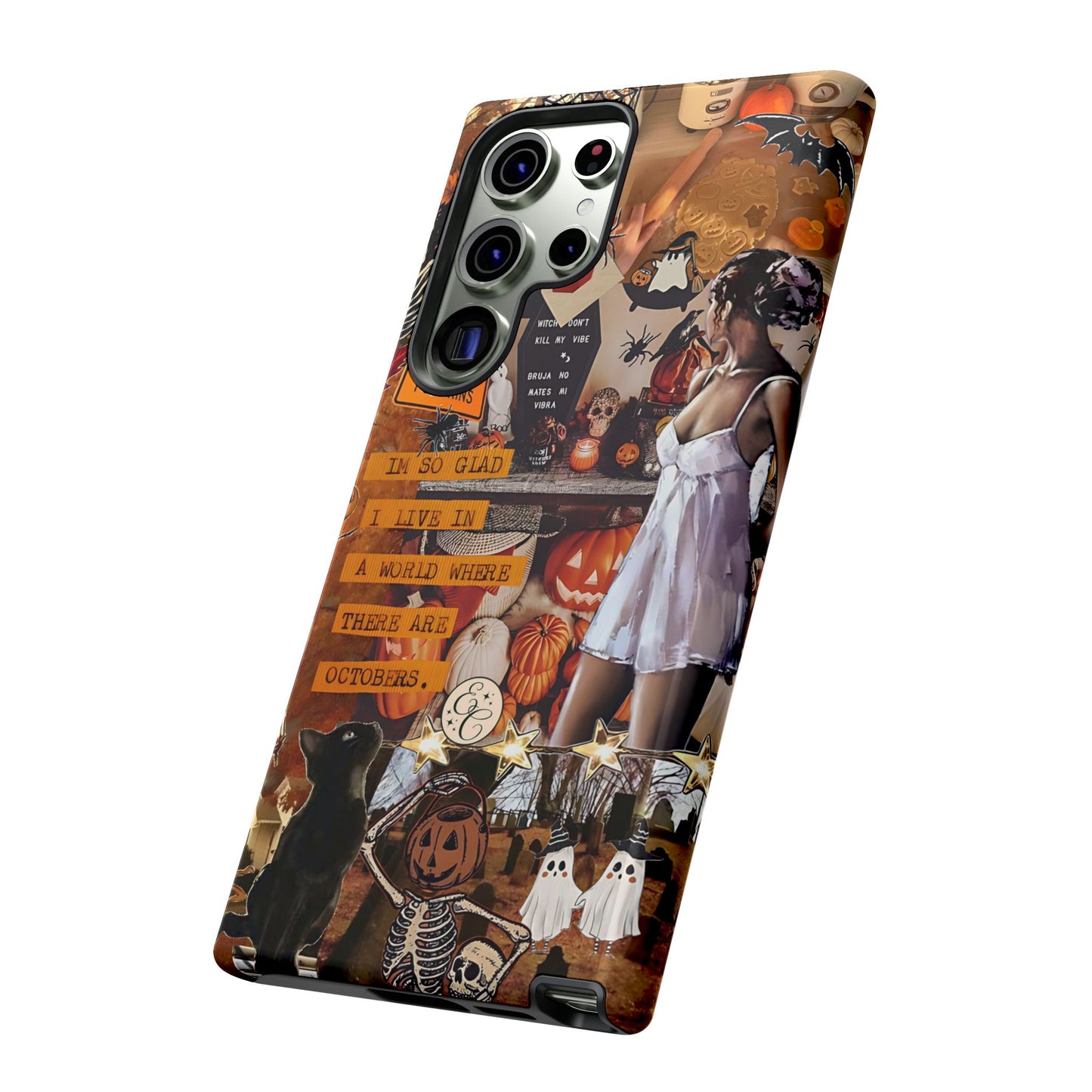 Halloween Aesthetic Collage Tough Phone Case