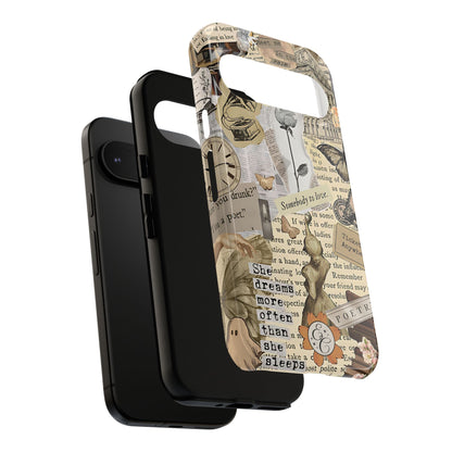 Library Romance Collage Tough Phone Case
