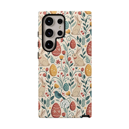 Vintage Easter Pattern Tough Phone Case