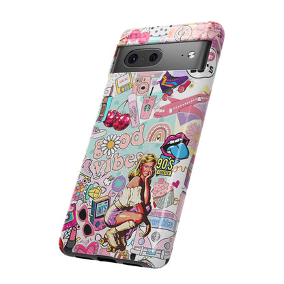 90s Nostalgia Collage Tough Phone Case