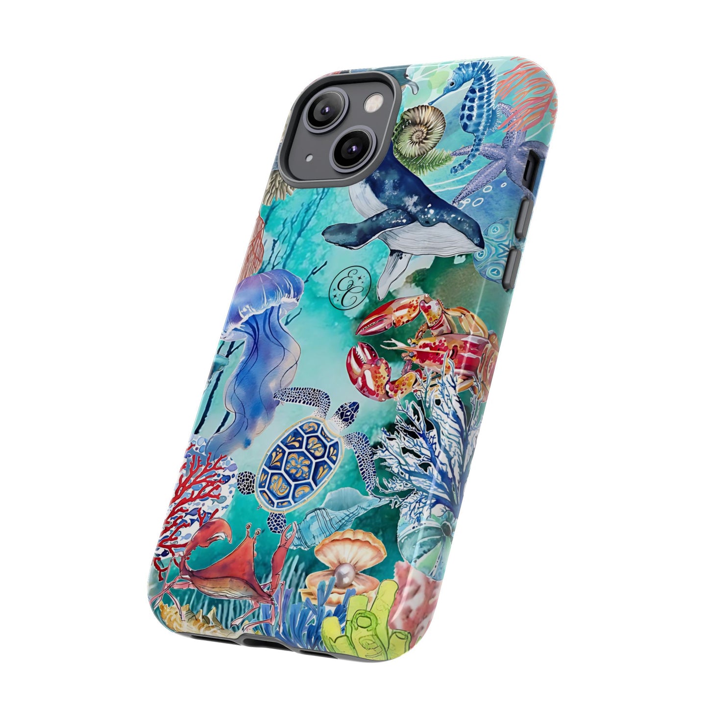 Ocean Wonders Collage Tough Phone Case