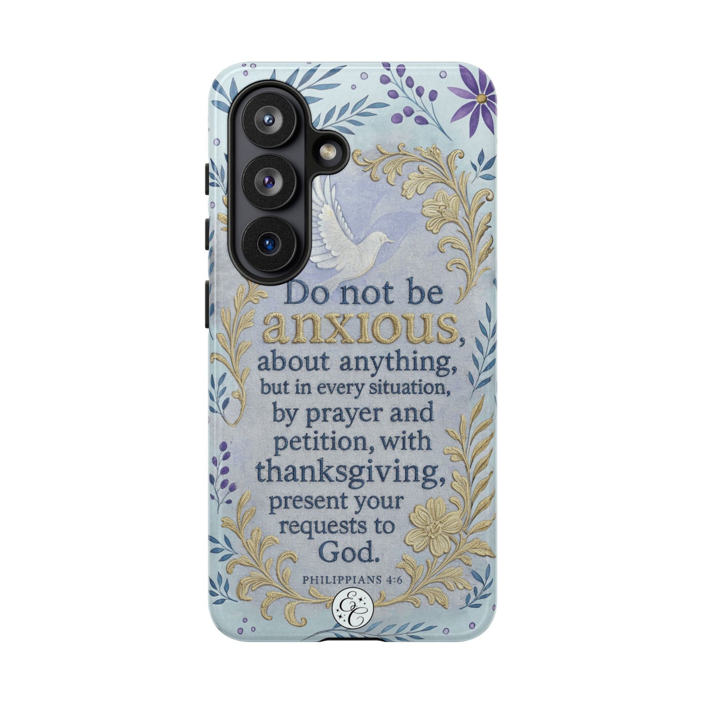 Philippians 4:6 Tough Phone Case