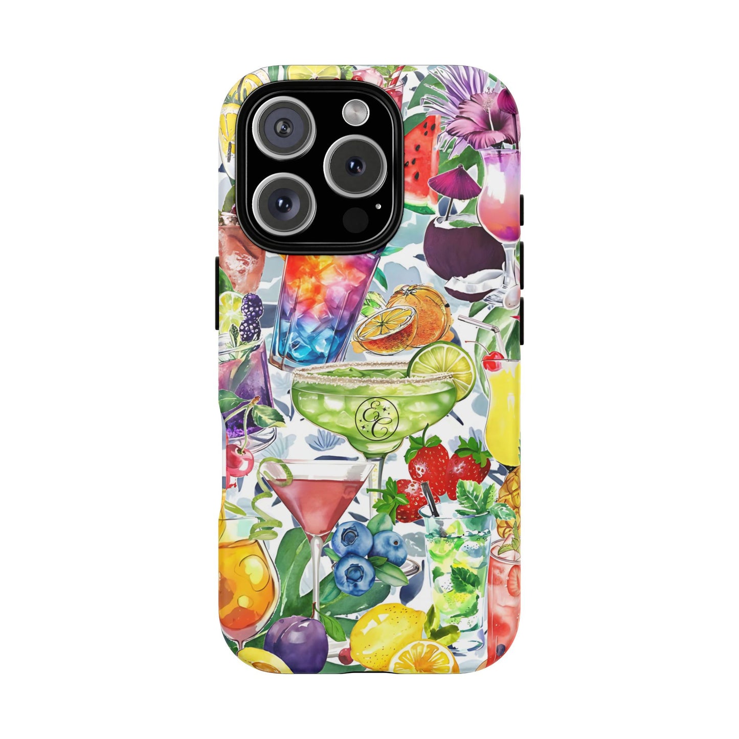 Summer Drinks Tough Phone Case