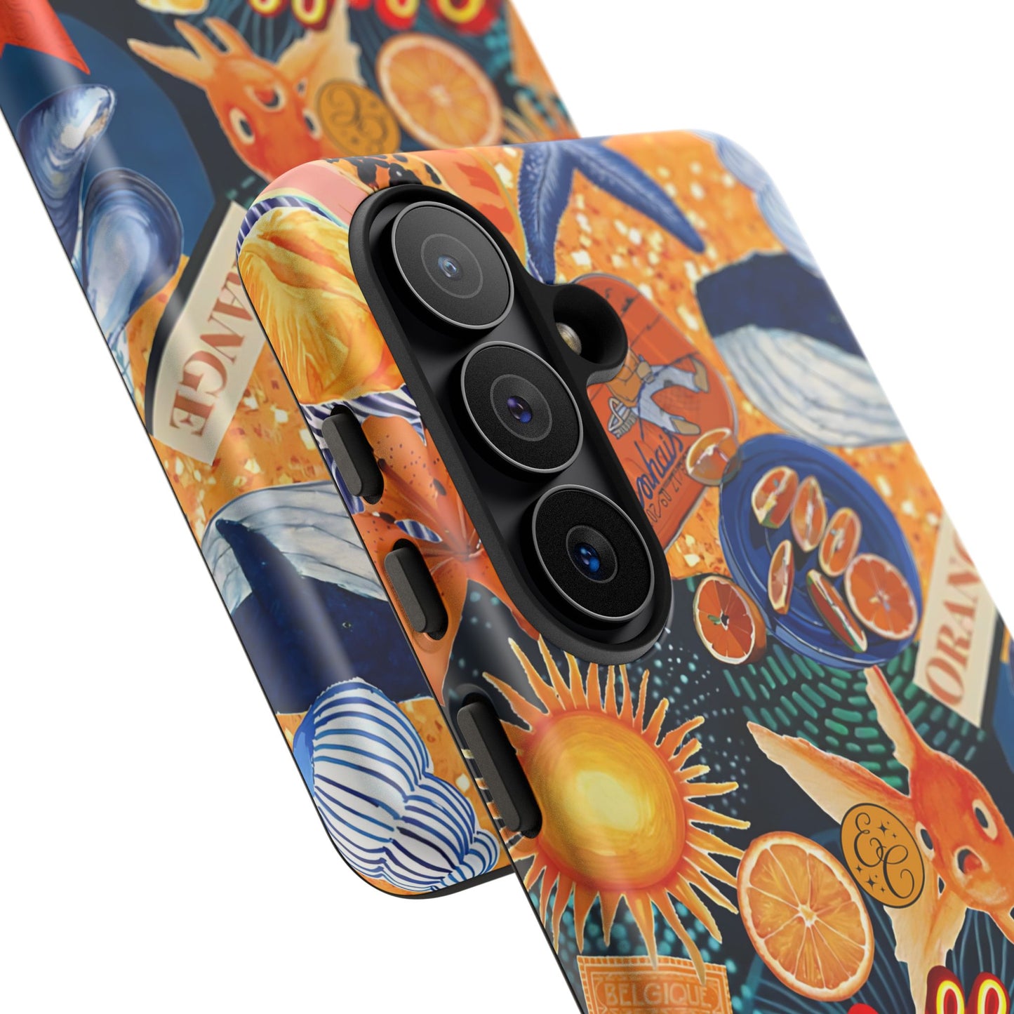 Nautical and Citrus Tough Phone Case