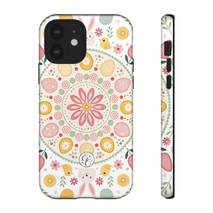 Colorful Easter Mandala Tough Phone Case