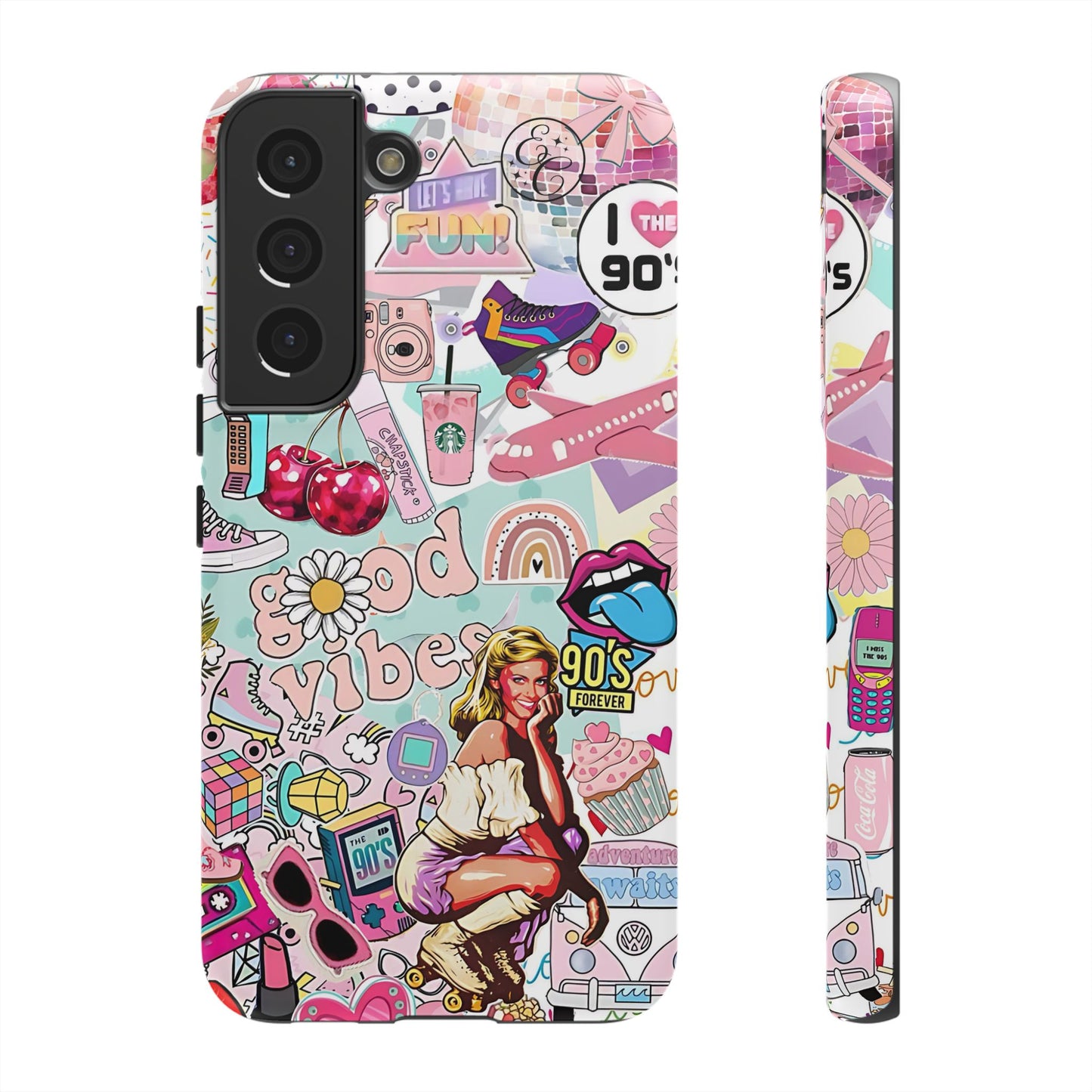 90s Nostalgia Collage Tough Phone Case