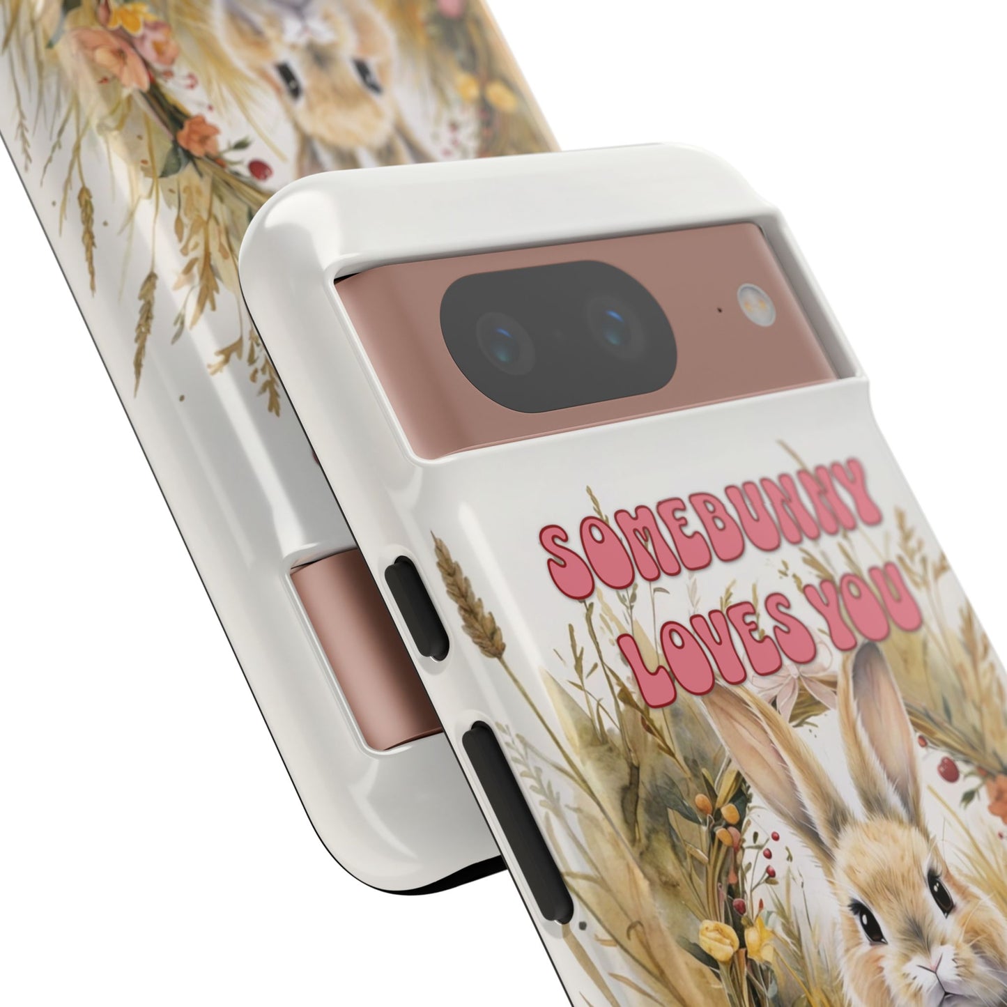 Somebunny Loves You Tough Phone Case