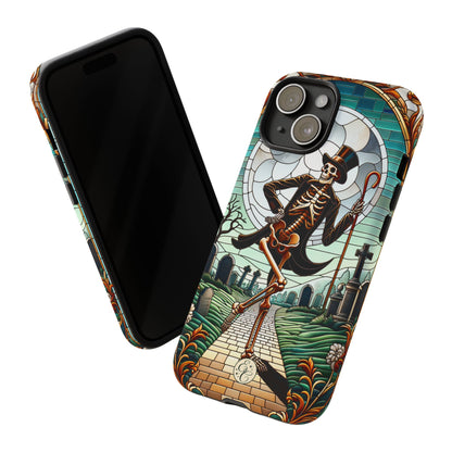 Dancing Skeleton Tough Phone Case