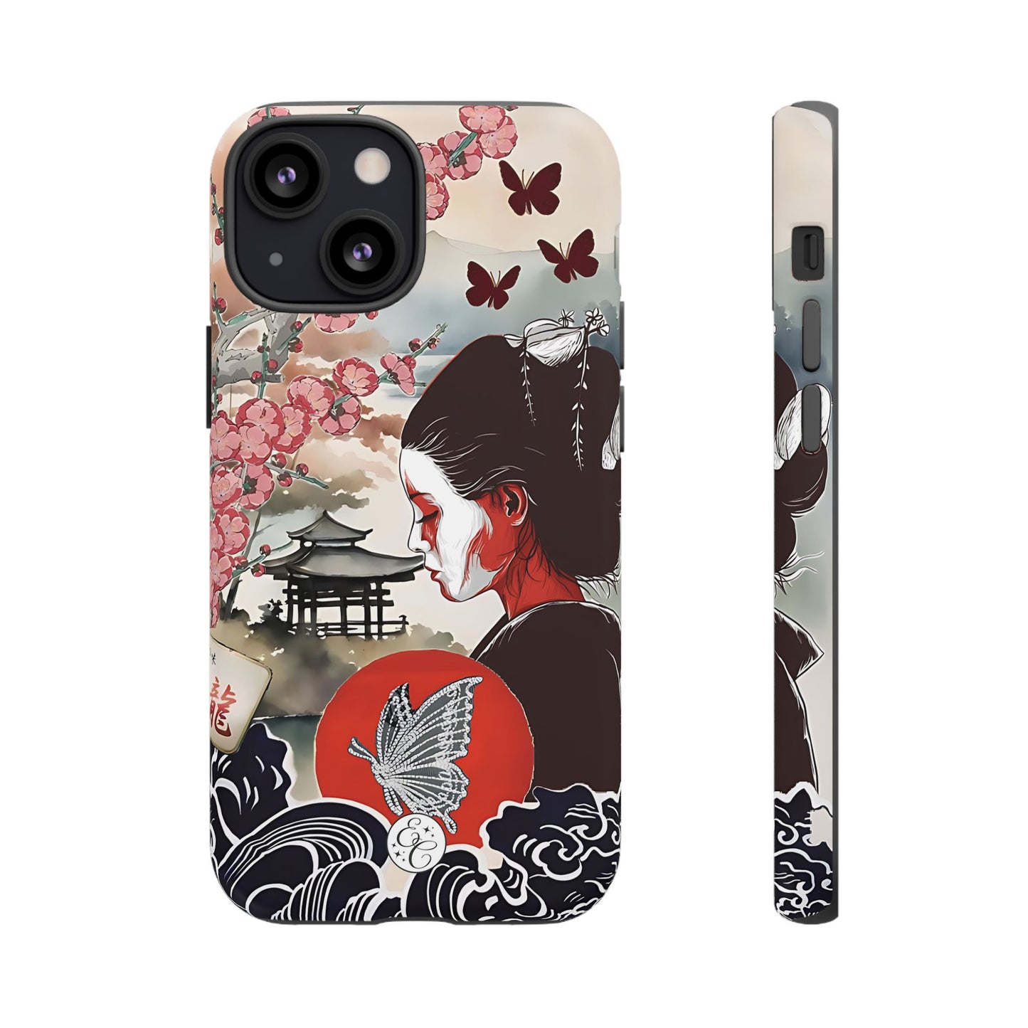 Japanese Geisha Tough Phone Case
