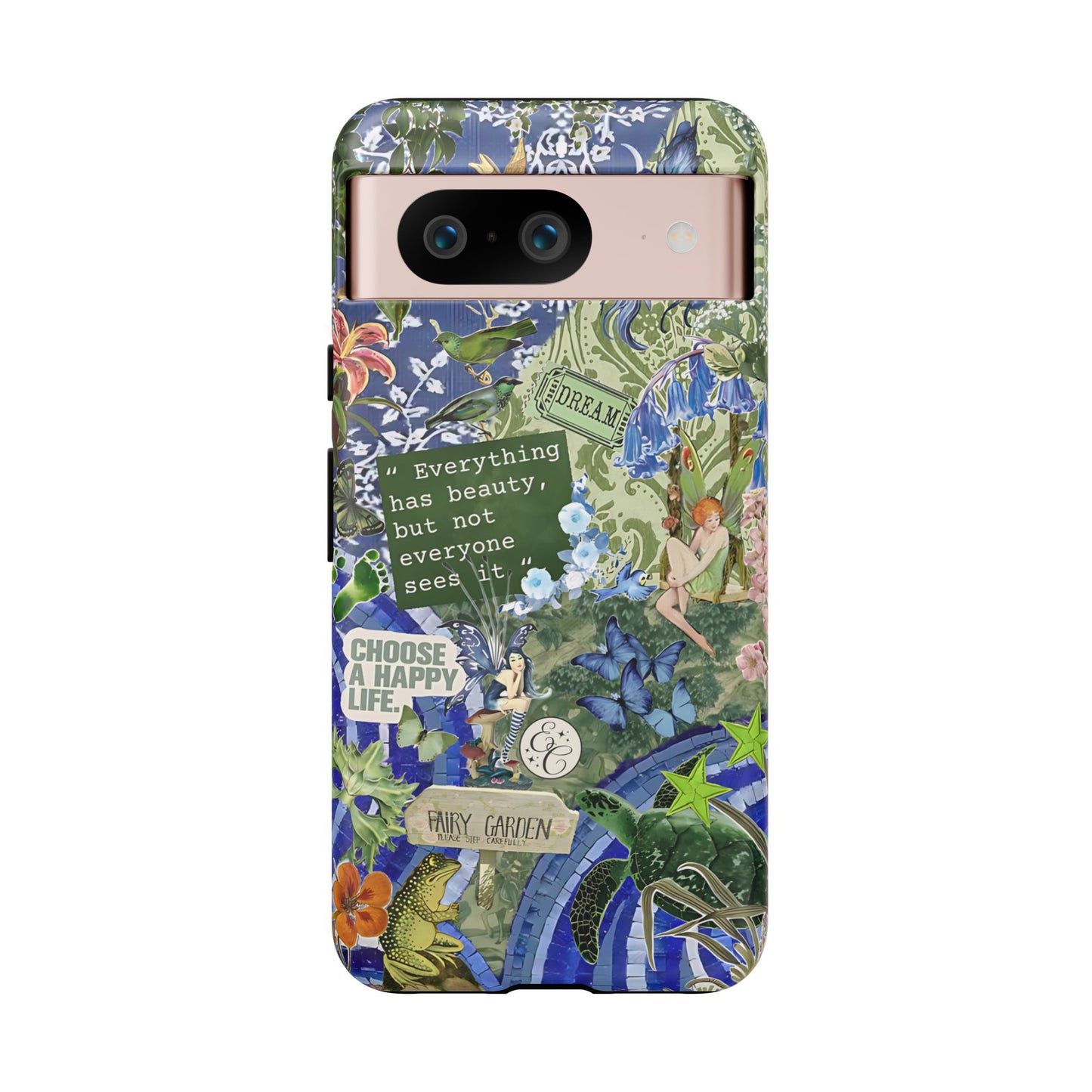 Fairy Garden Collage Tough Phone Case