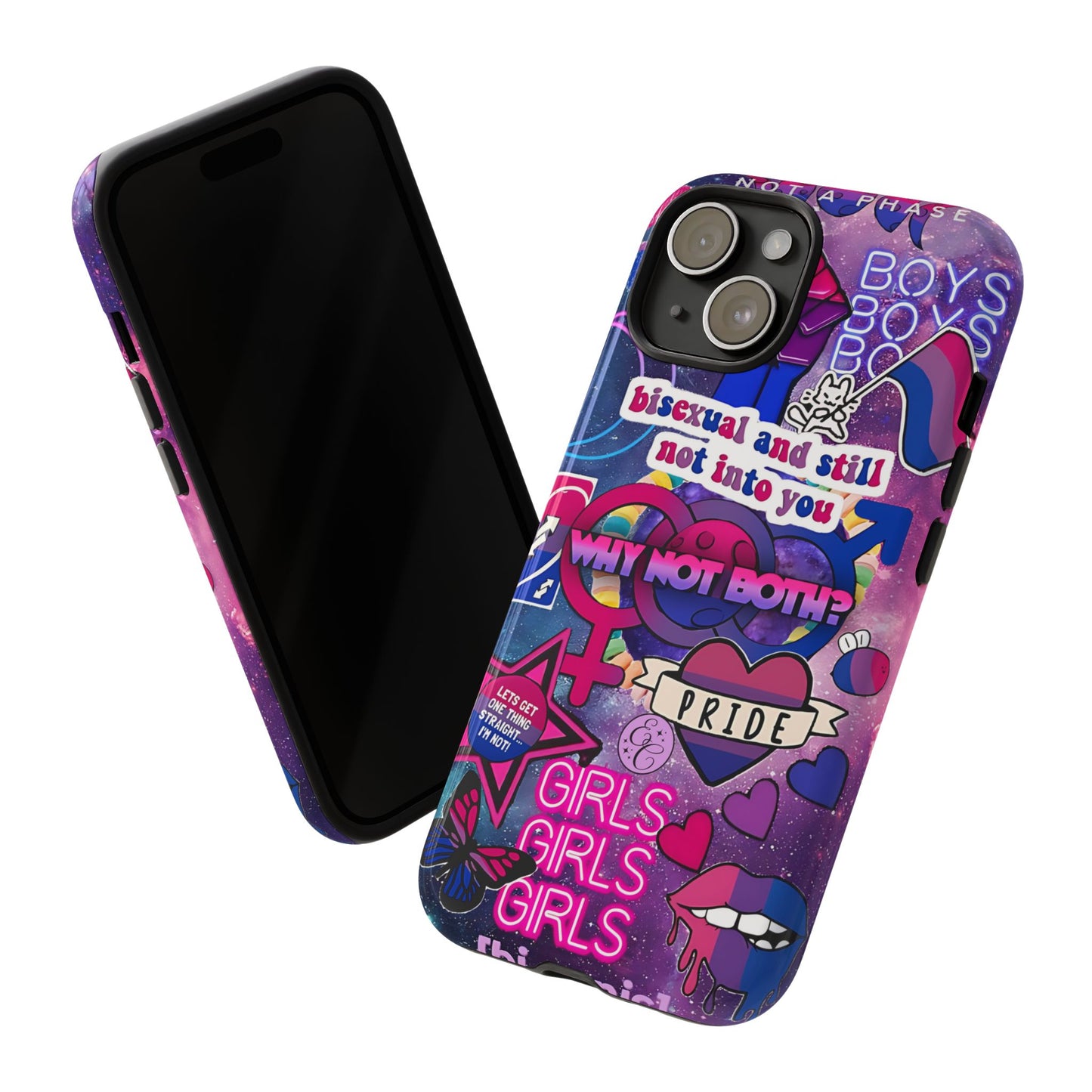 Bisexual Pop Art Tough Phone Case