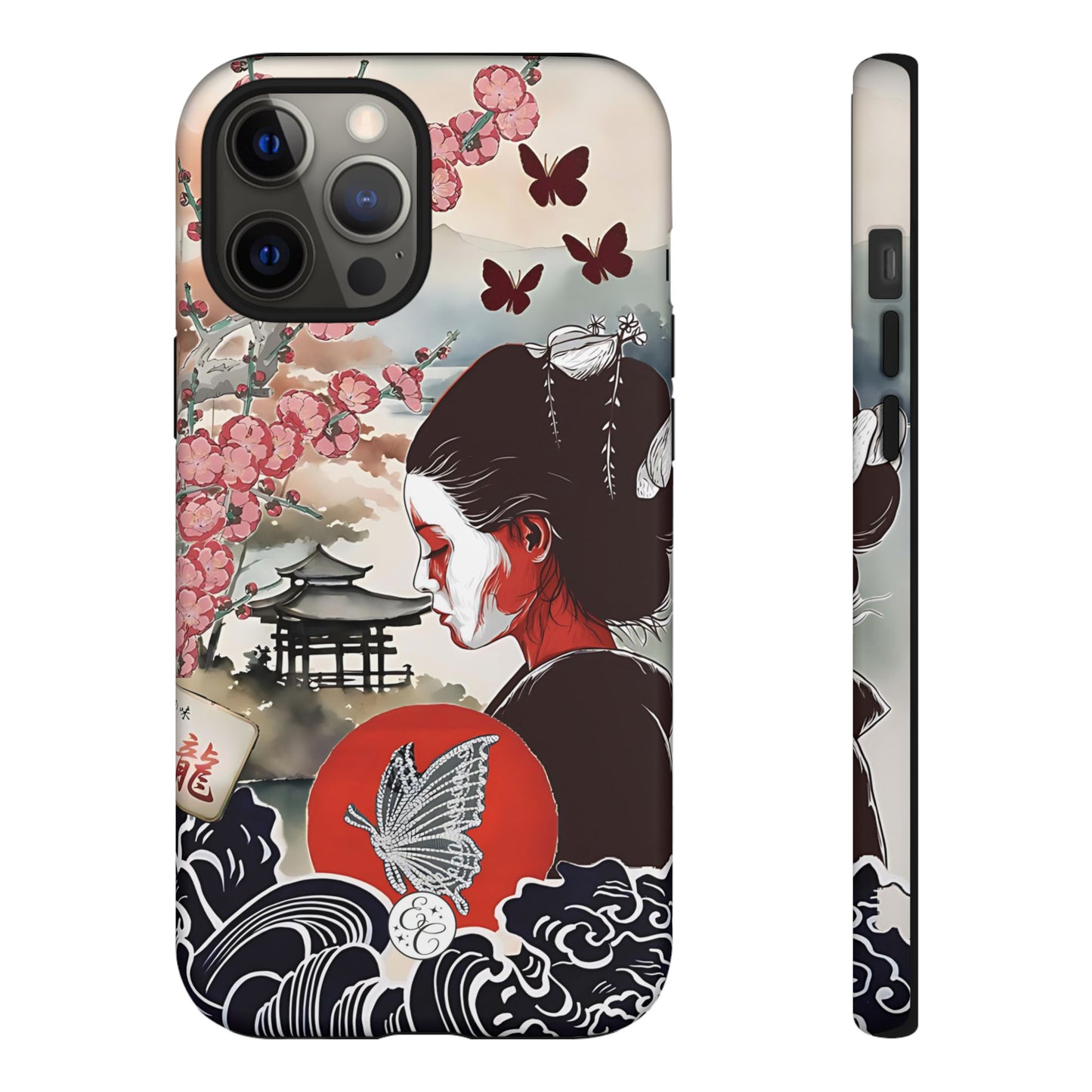 Japanese Geisha Tough Phone Case