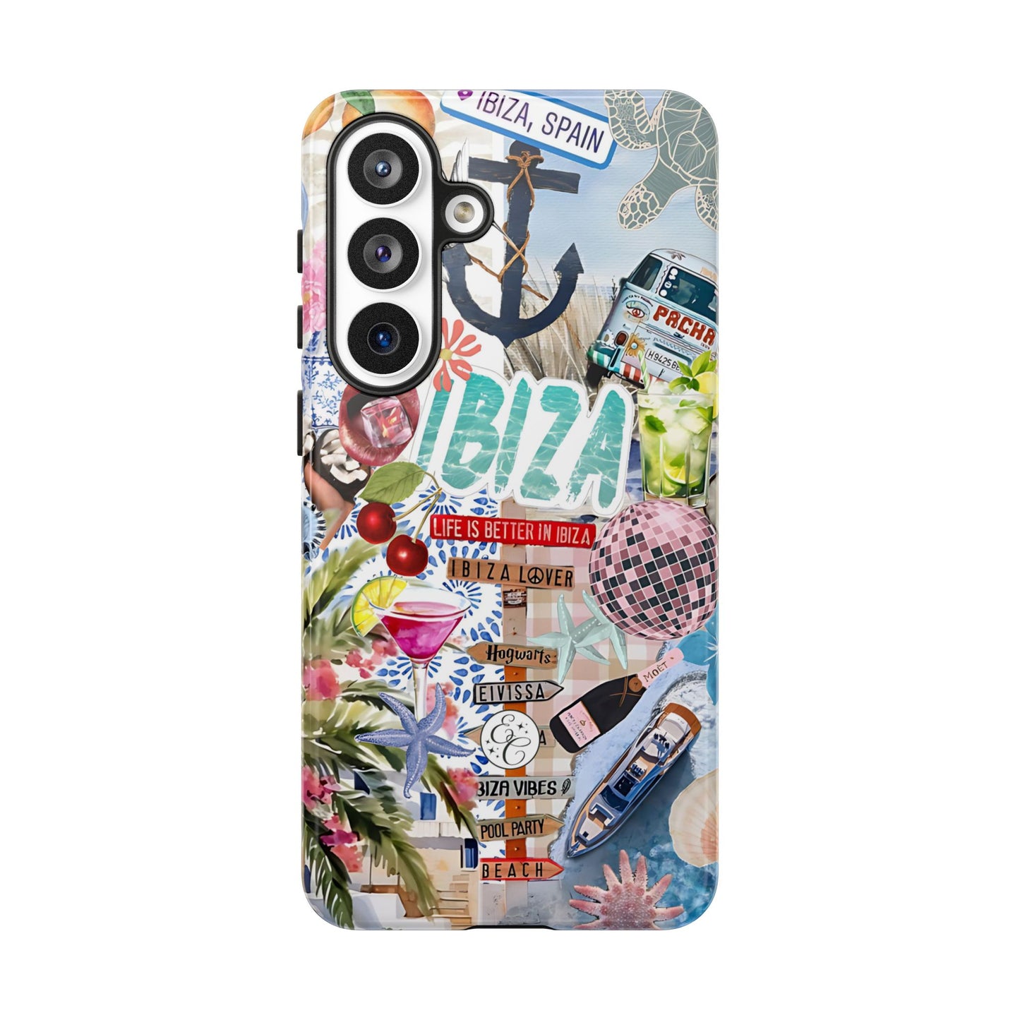 Ibiza Summer Vibes Collage Tough Phone Case