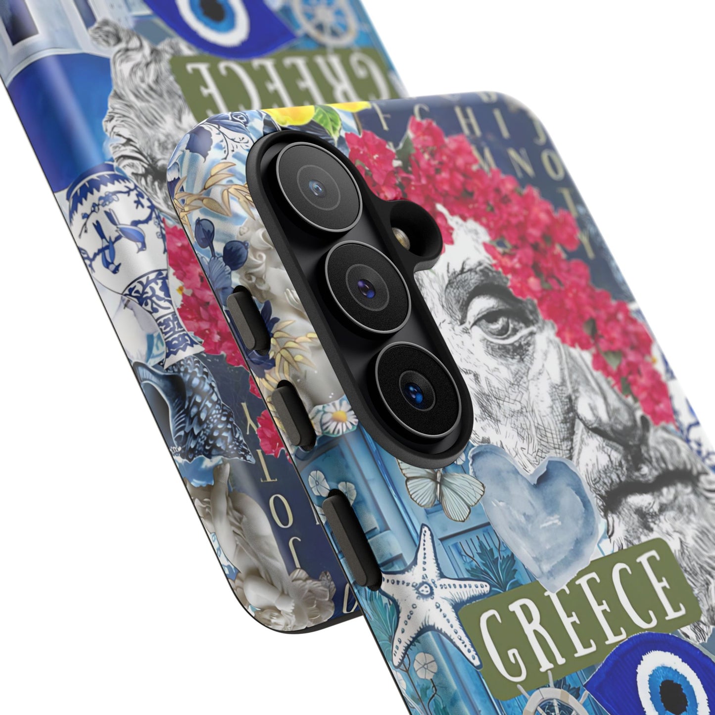 Greek Summer Collage Tough Phone Case