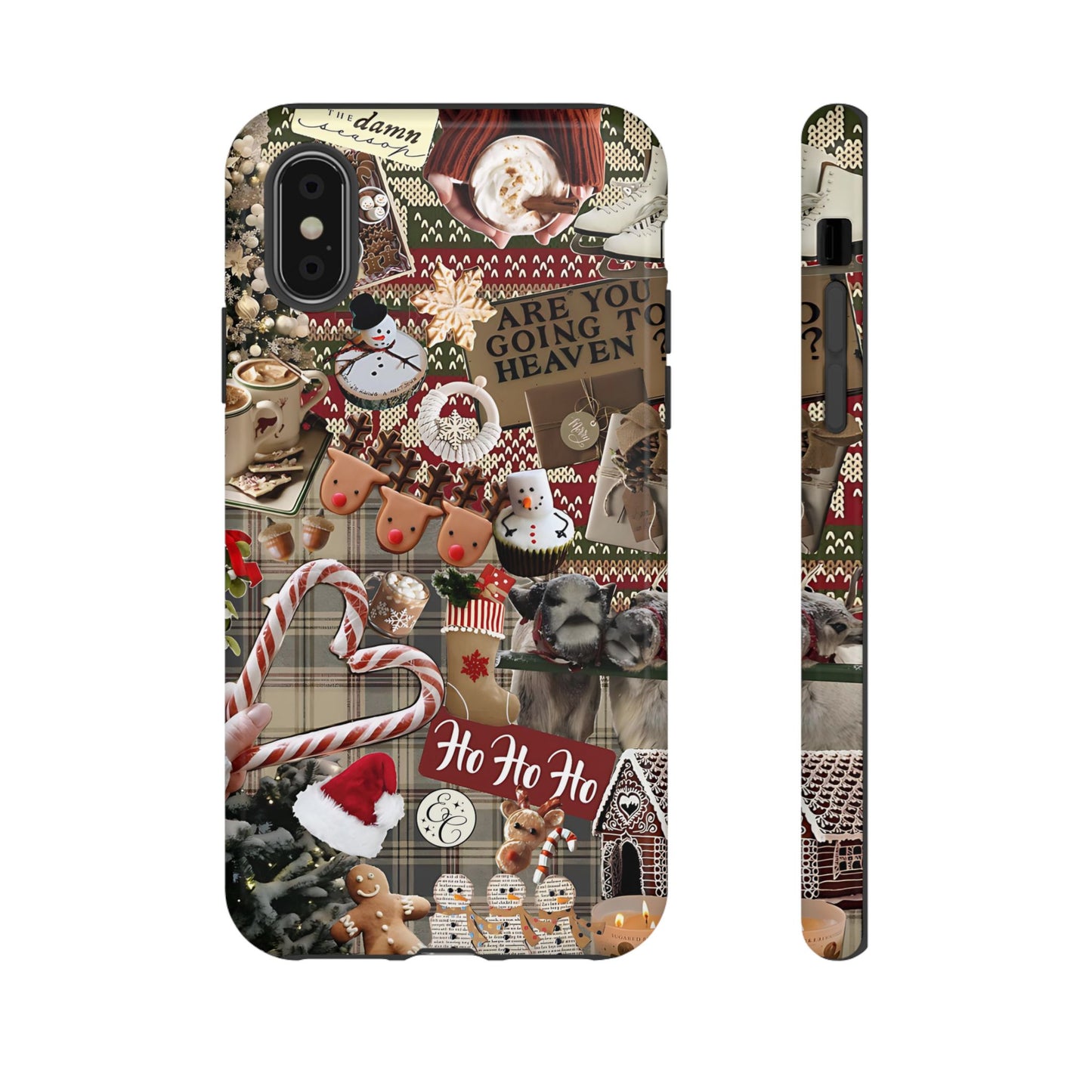 Christmas Festive Collage Tough Phone Case