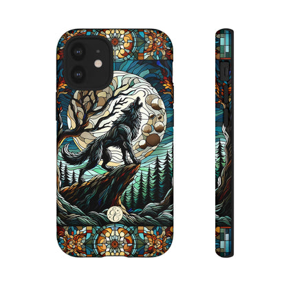Howling Wolf Tough Phone Case