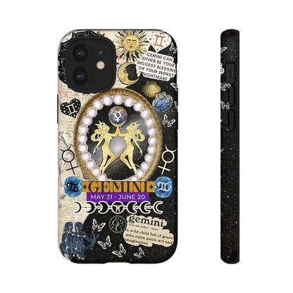 Gemini Zodiac Sign Tough Phone Case