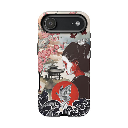 Japanese Geisha Tough Phone Case