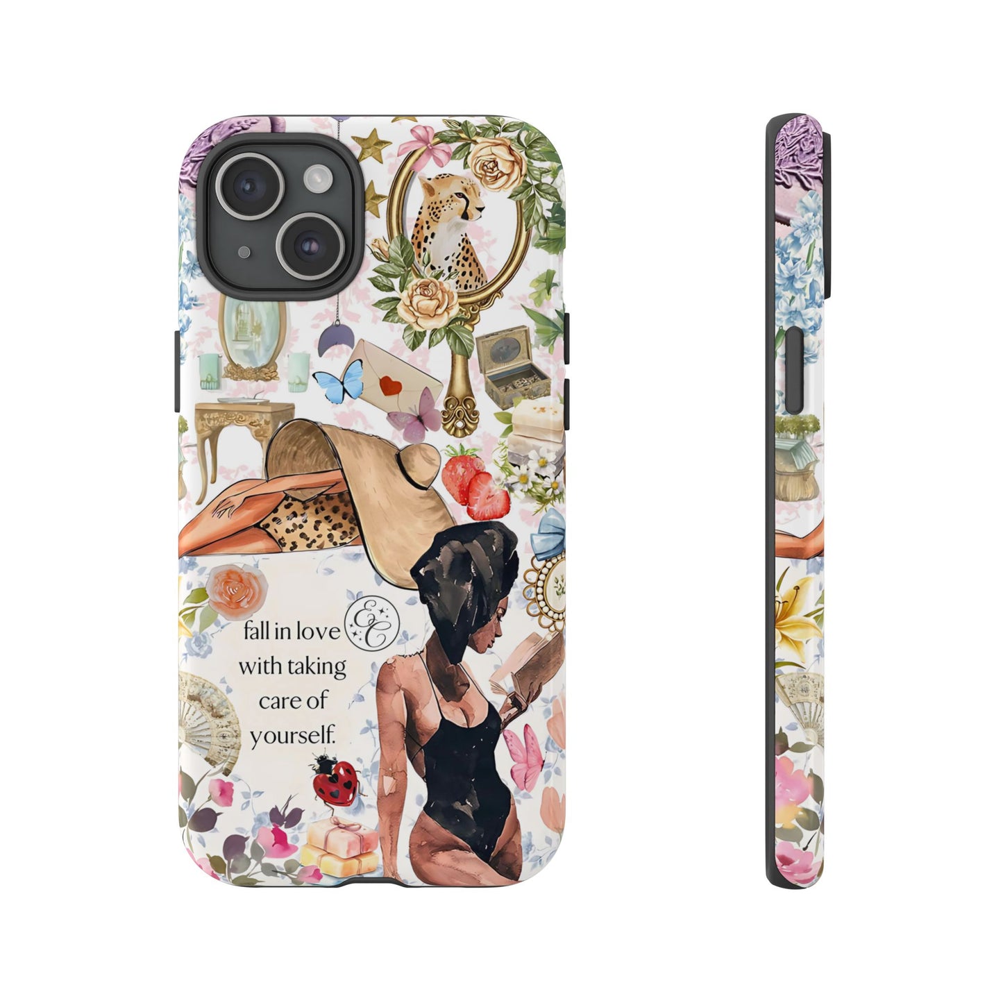 Aesthetic Coquette Collage Tough Phone Case