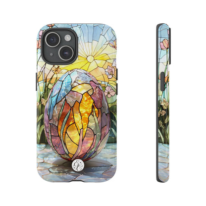 Easter Egg Stained Glass Tough Phone Case