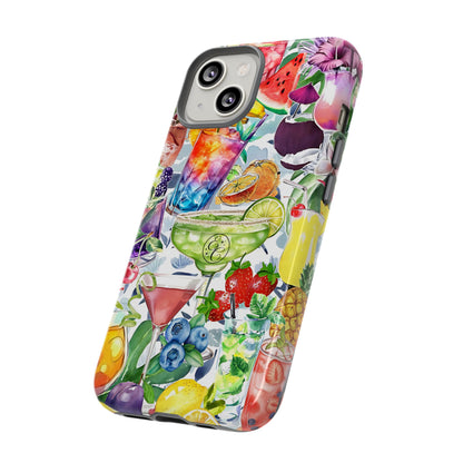 Summer Drinks Tough Phone Case