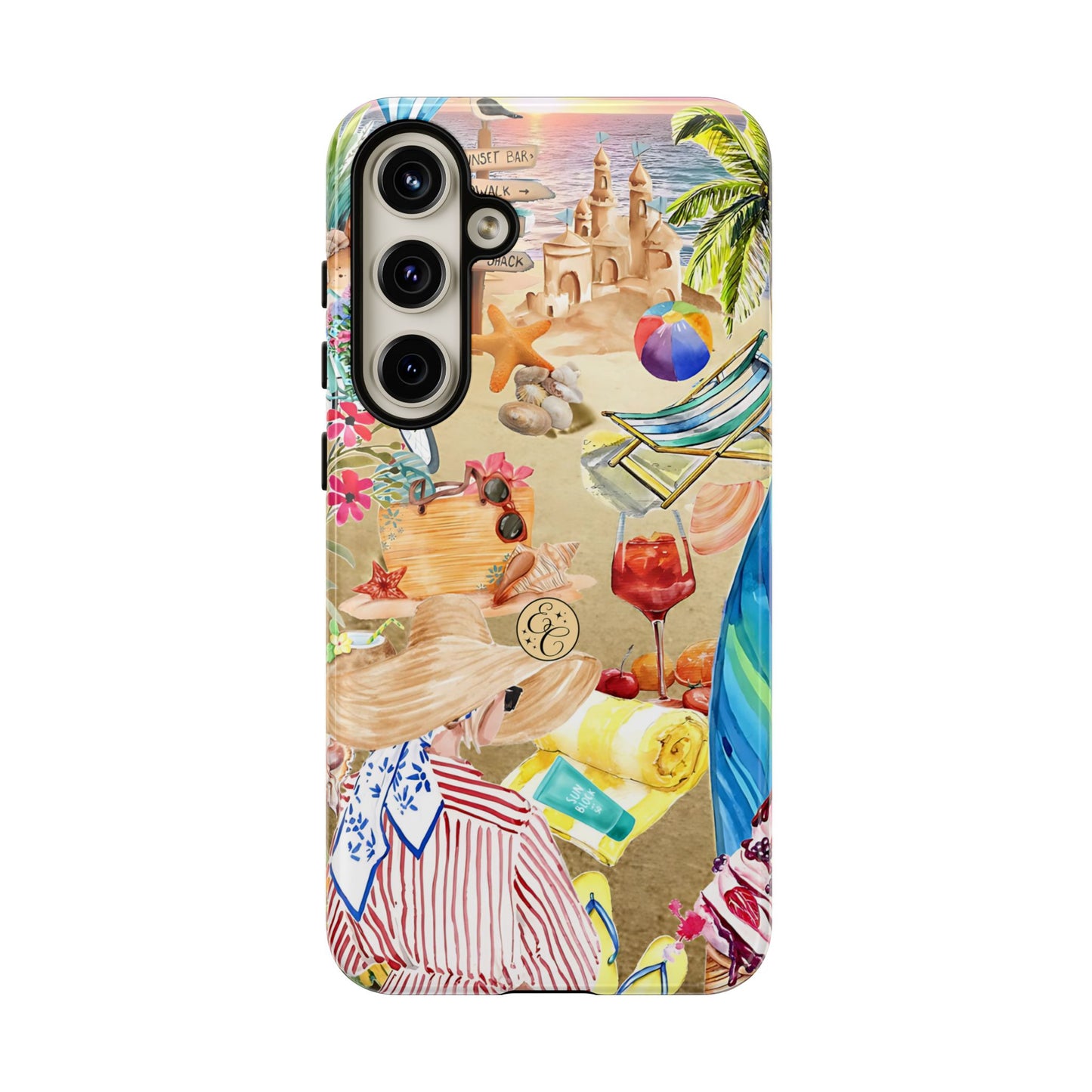 Beach Vibes Tough Phone Case