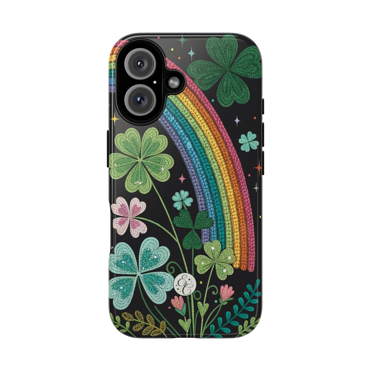 Rainbow & Shamrock Tough Phone Case
