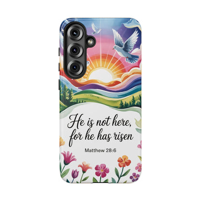 Matthew 28:6 Tough Phone Case