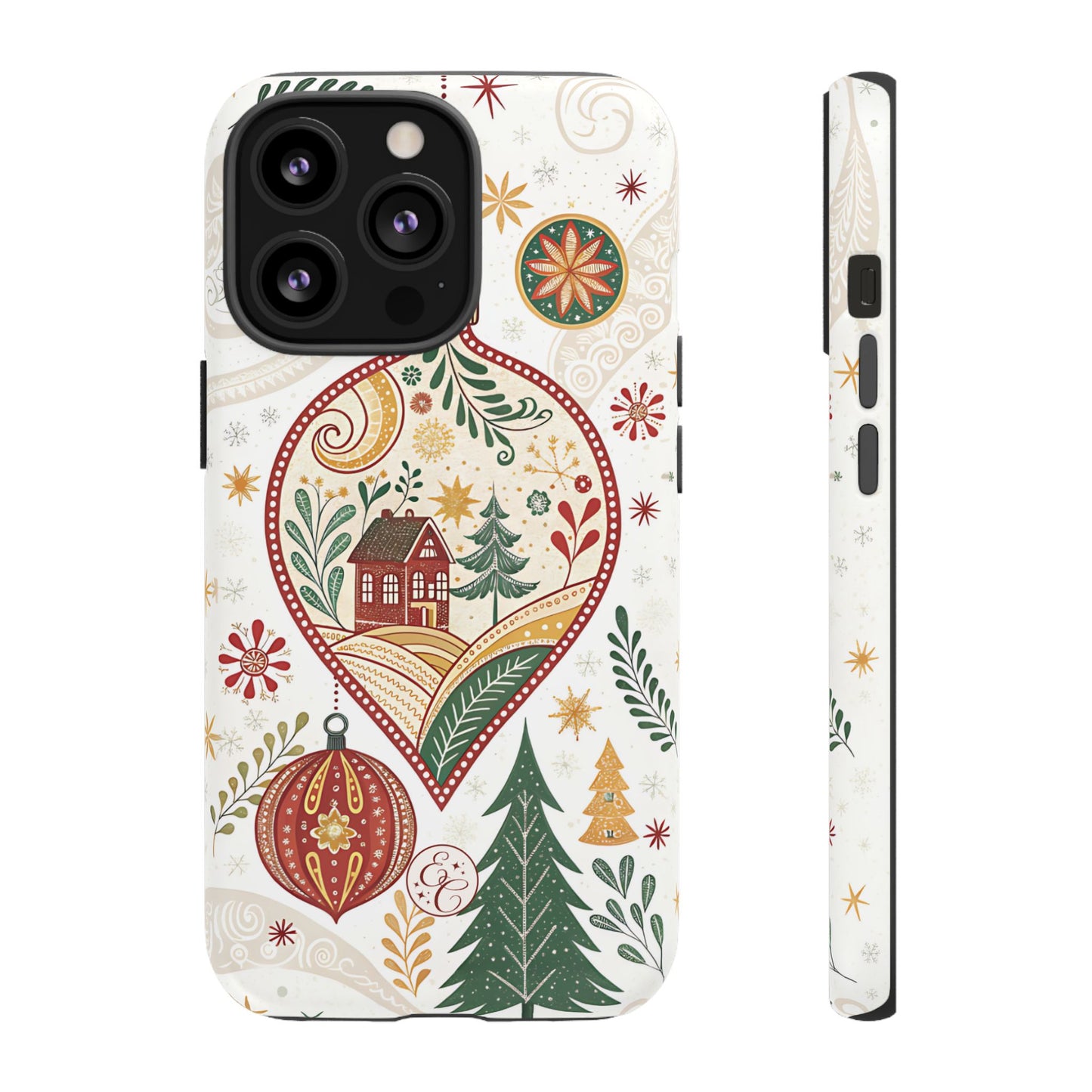 Cozy Christmas Ornament Tough Phone Case