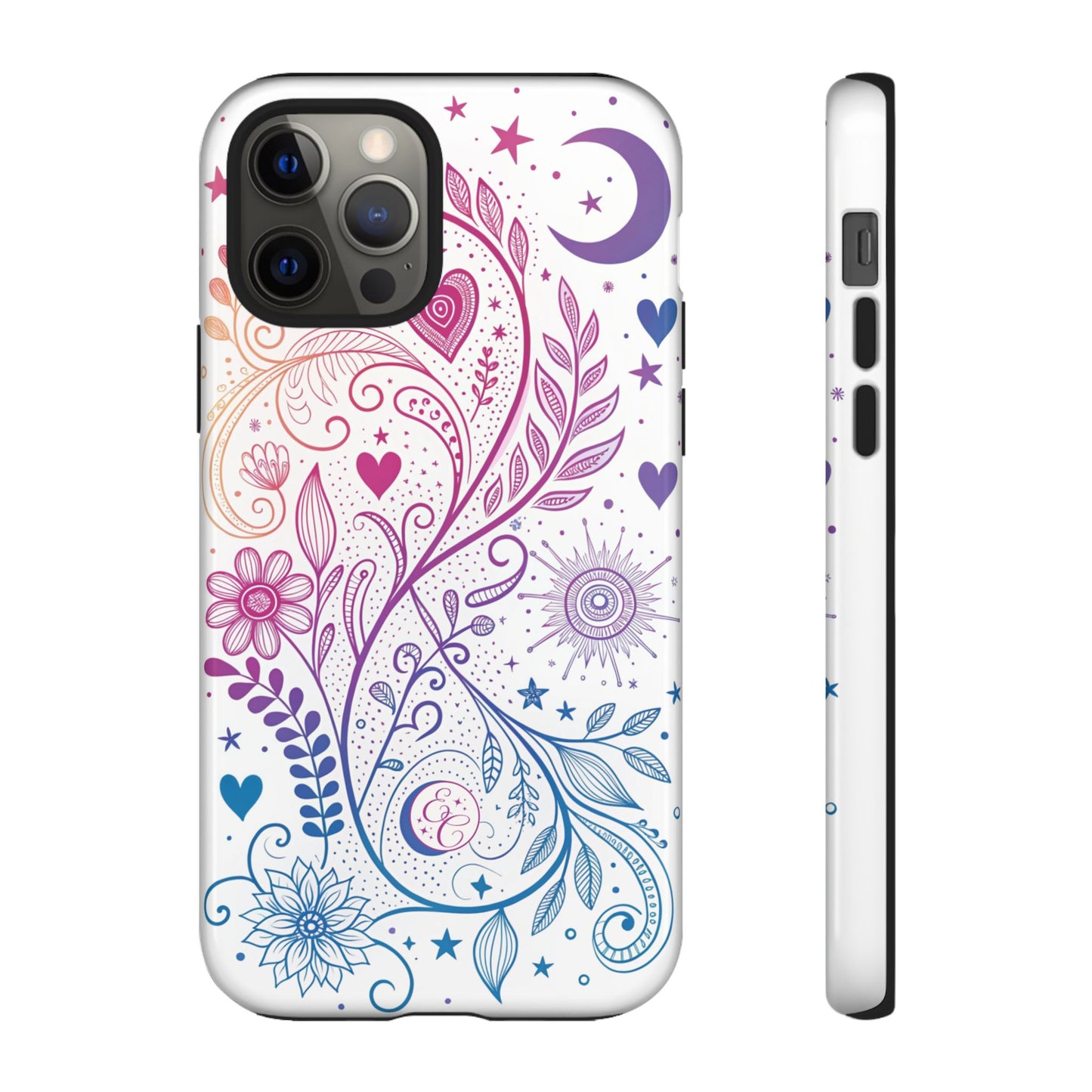 Subtel Bisexual Boho Doodle Tough Phone Case