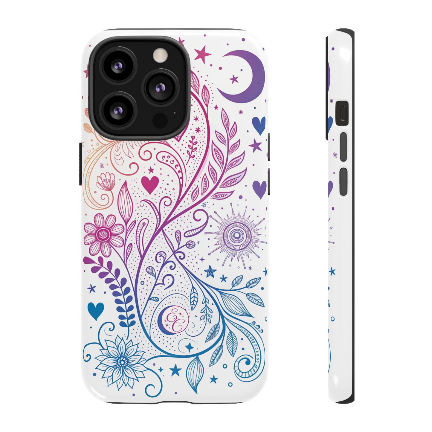 Subtel Bisexual Boho Doodle Tough Phone Case