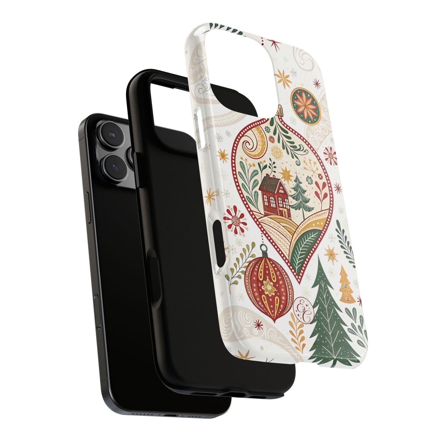 Cozy Christmas Ornament Tough Phone Case