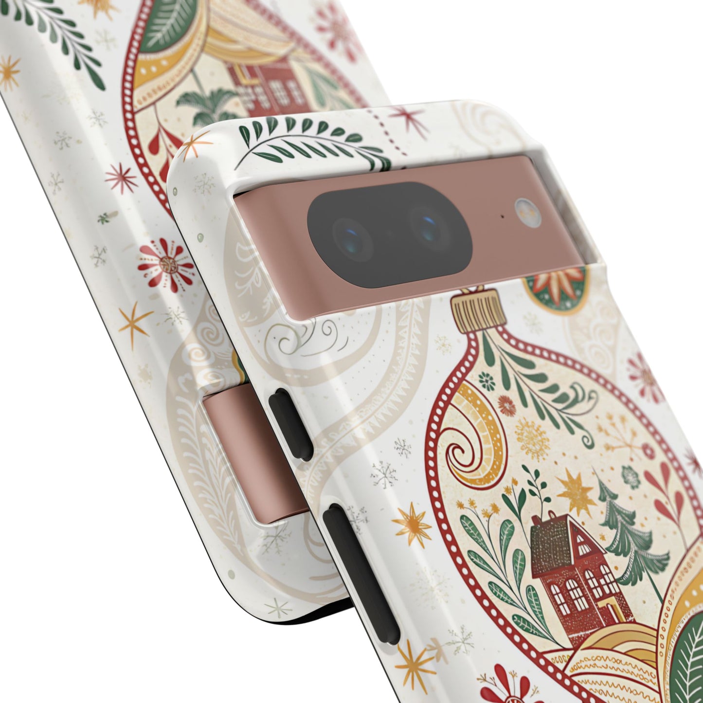 Cozy Christmas Ornament Tough Phone Case