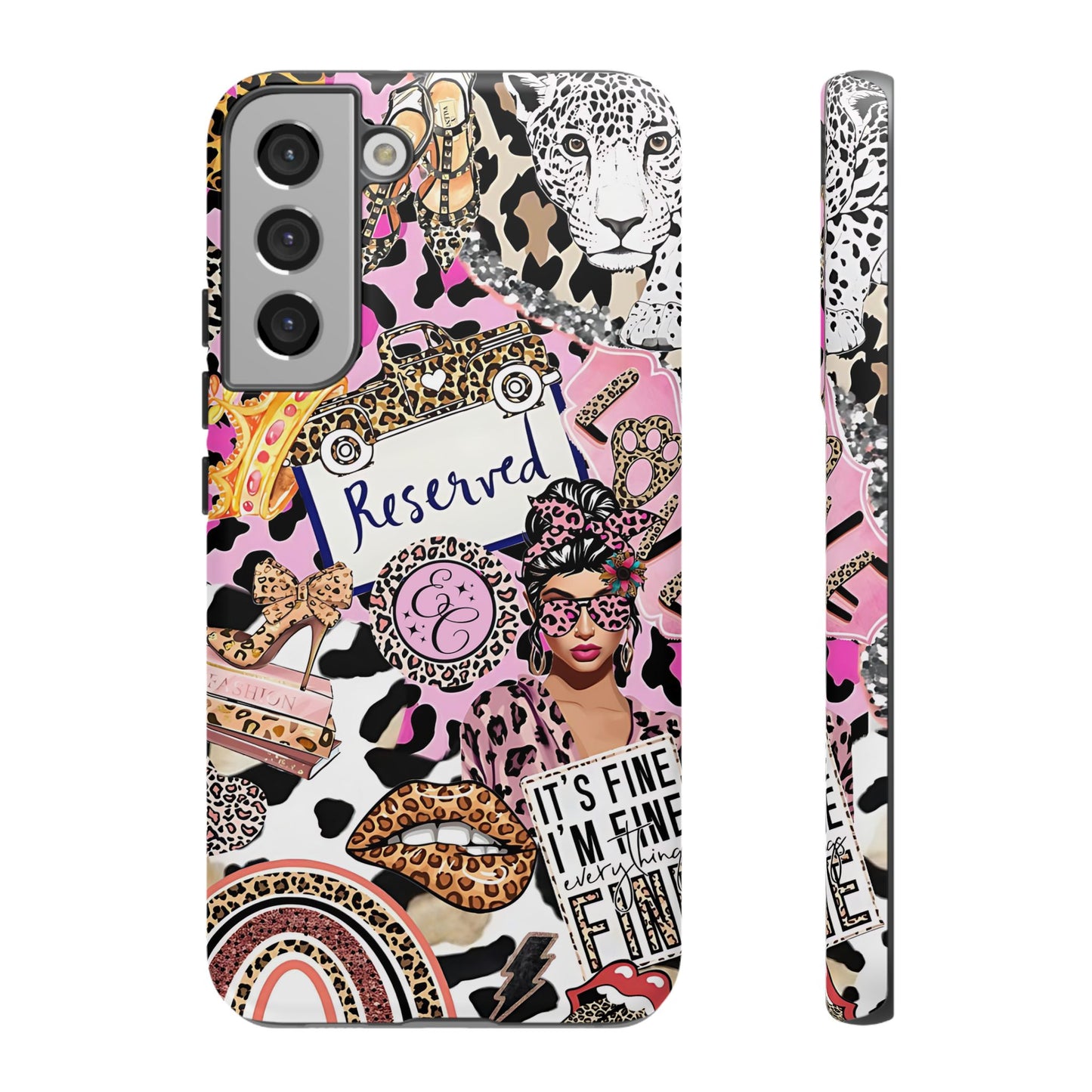 Leopard Wild Glamour Tough Phone Case