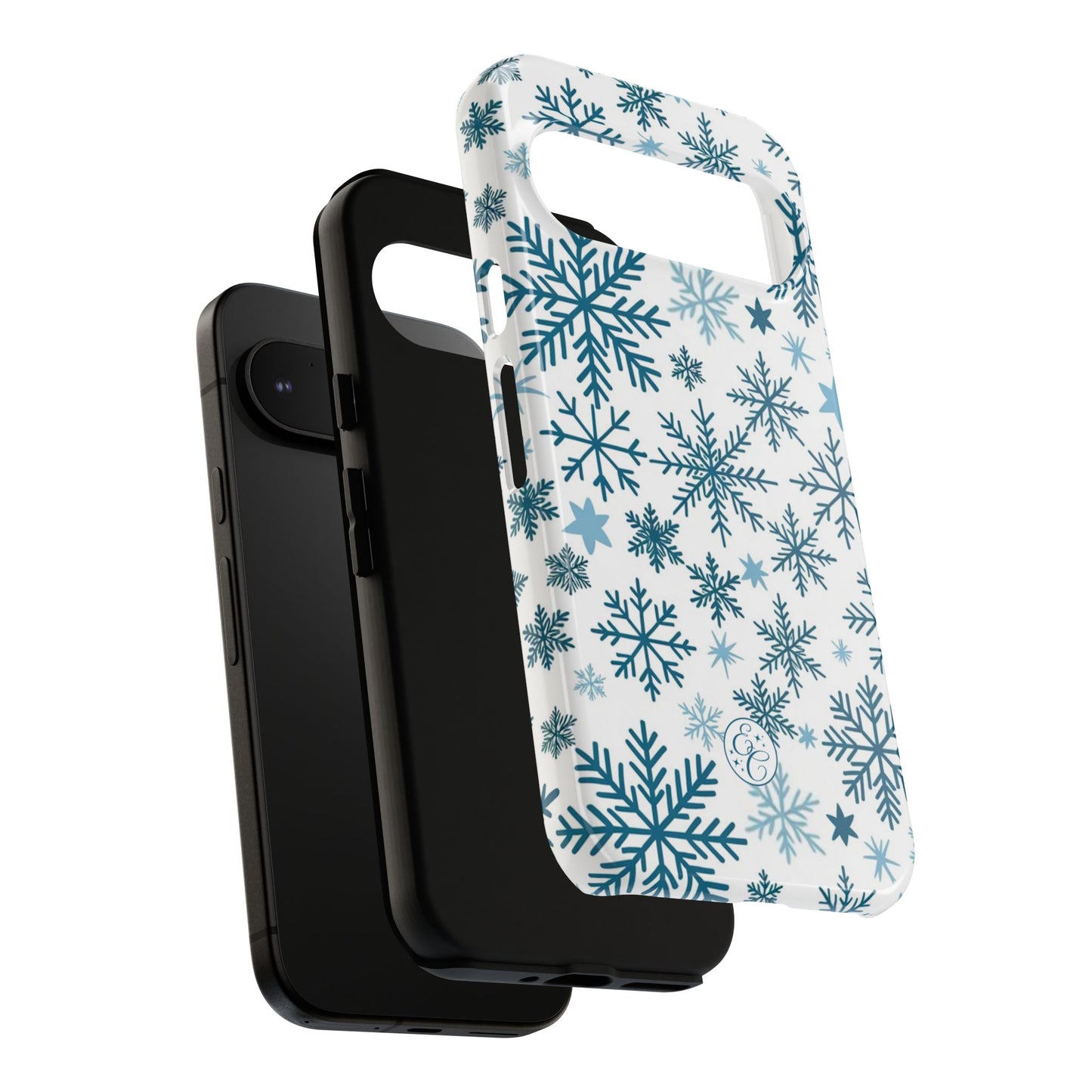Winter Snowflakes Pattern Tough Phone Case