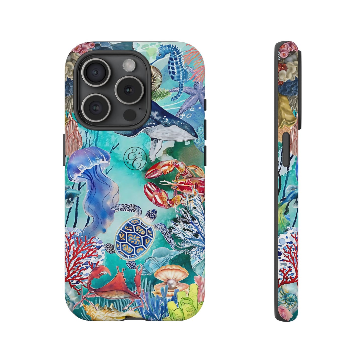 Ocean Wonders Collage Tough Phone Case