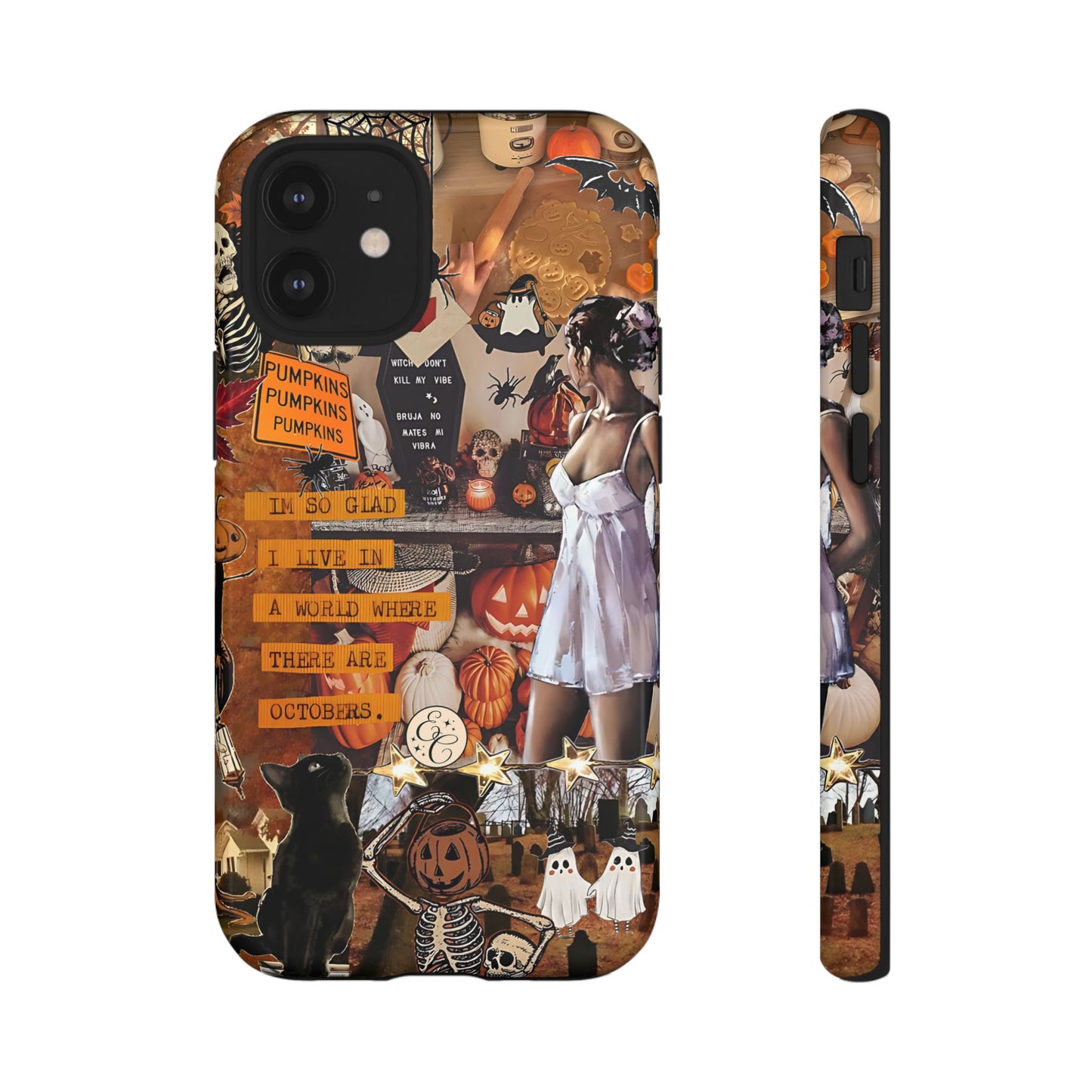 Halloween Aesthetic Collage Tough Phone Case