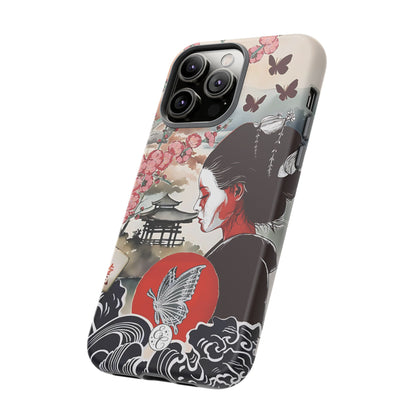 Japanese Geisha Tough Phone Case