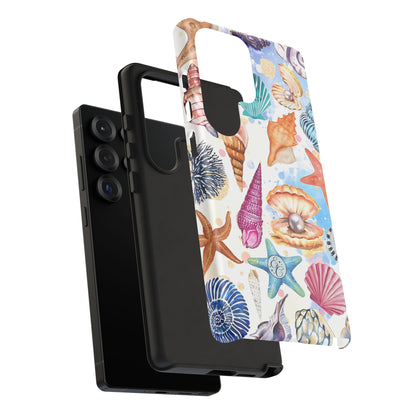 Colorful Sea Shells Tough Phone Case