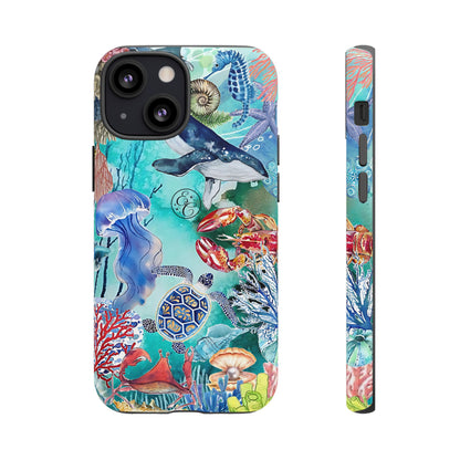 Ocean Wonders Collage Tough Phone Case