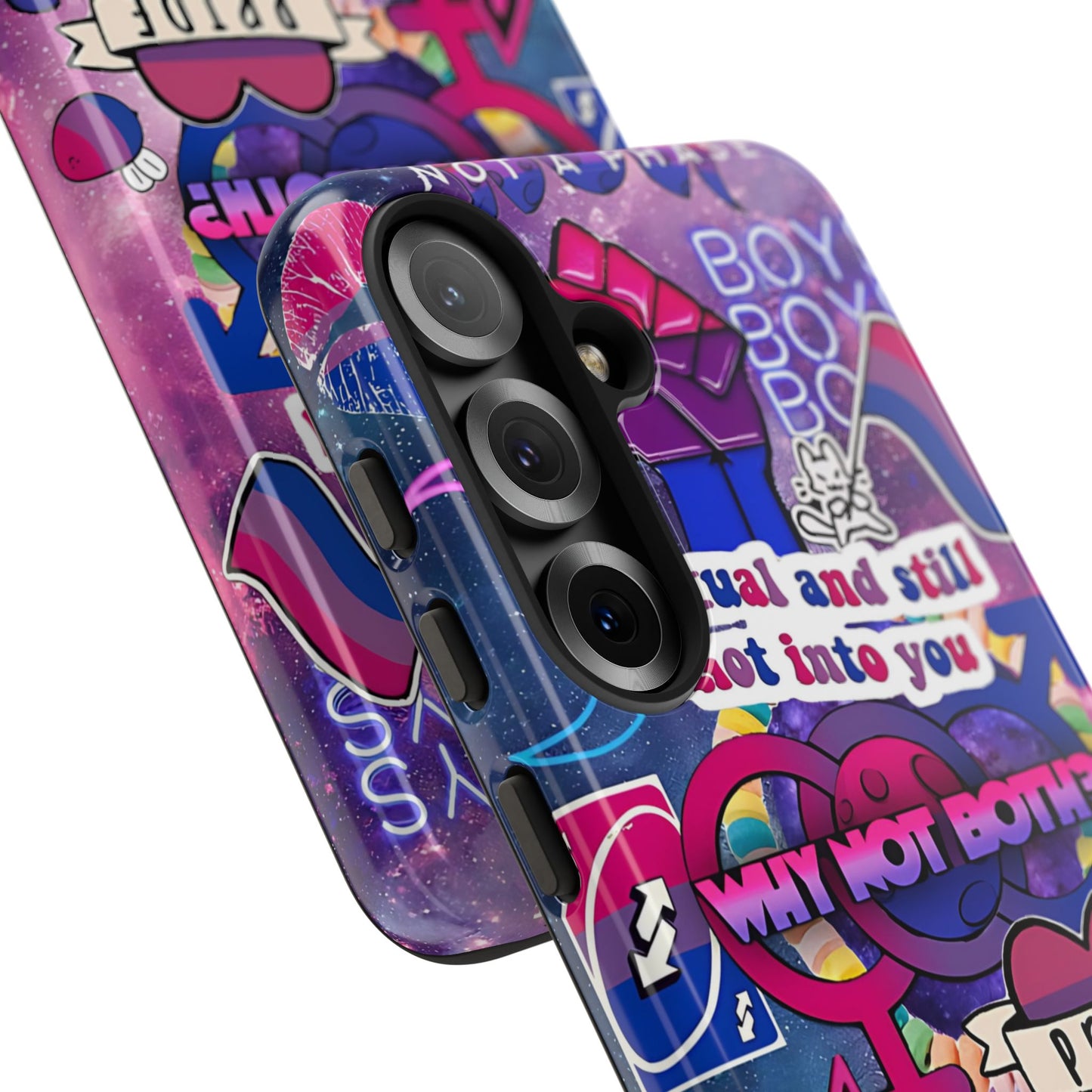 Bisexual Pop Art Tough Phone Case