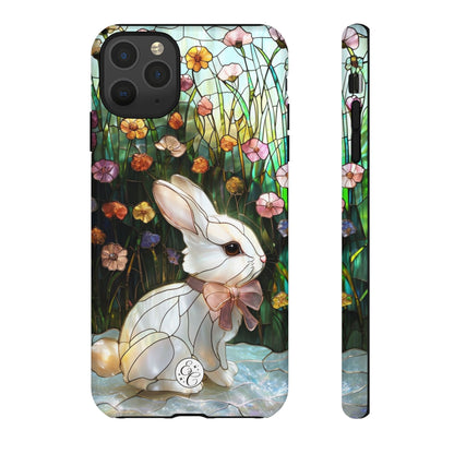 Easter Rabbit Stained Glass Tough Phone Case