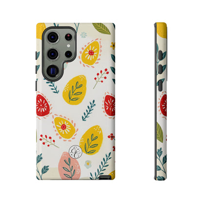 Colorful Easter Egg Pattern Tough Phone Case