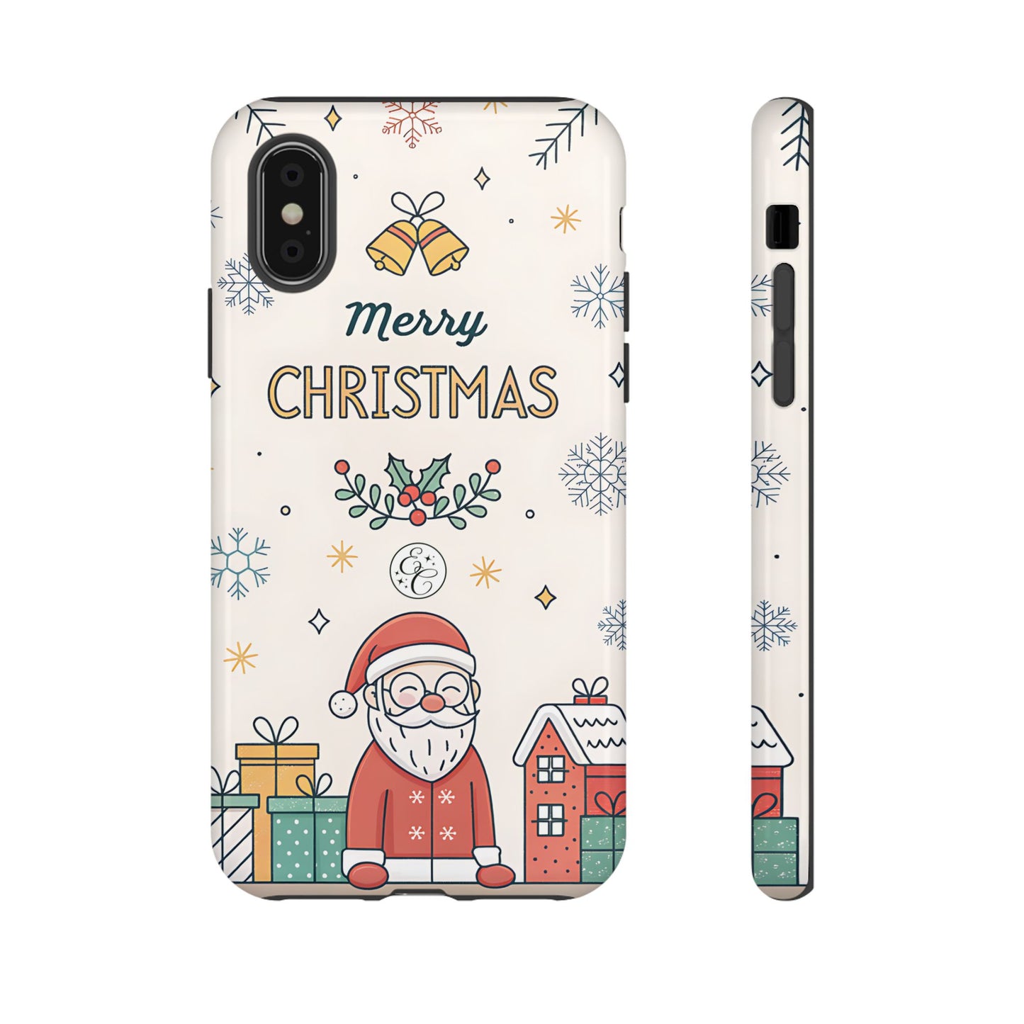 Merry Christmas Santa Tough Phone Case