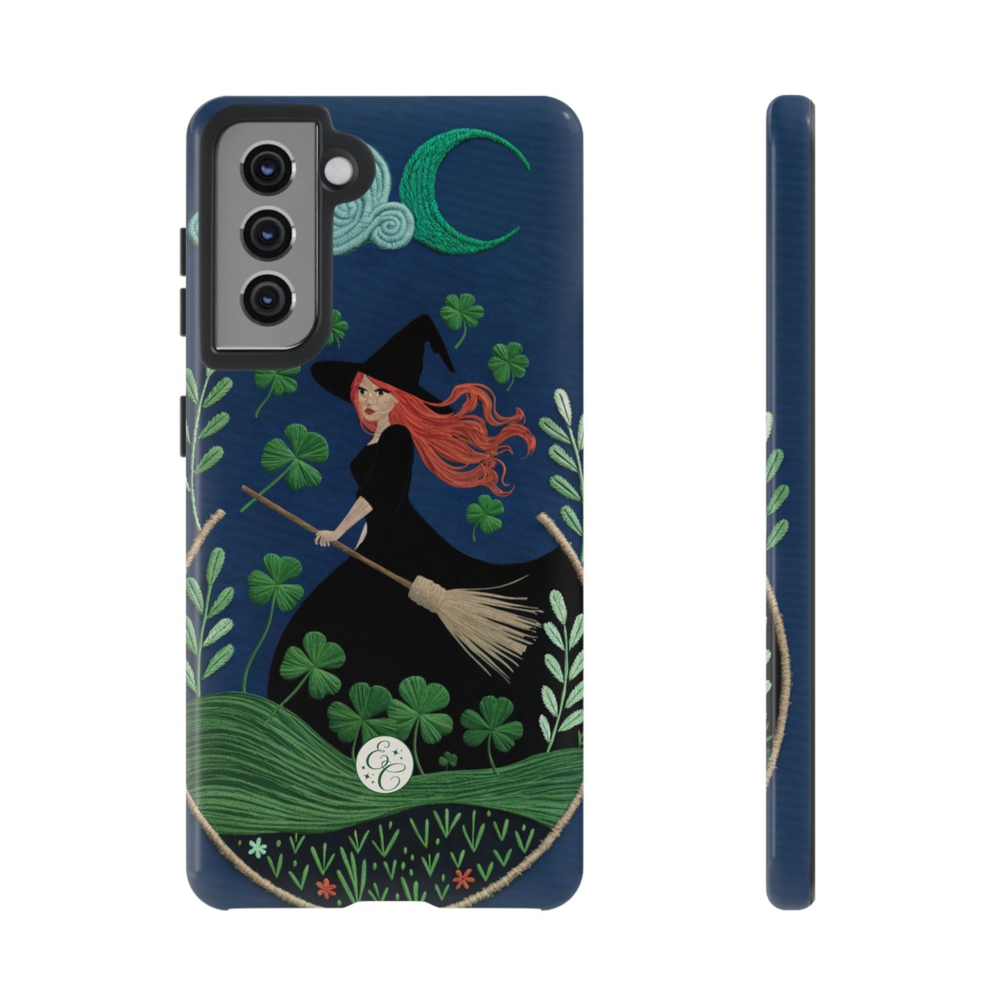 Irish Witch’s Moonlit Stroll Tough Phone Case